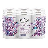Amazon-Marke: Presto! 3-lagig Jumbo Küchenrollen, weiß, 18 Rollen,...