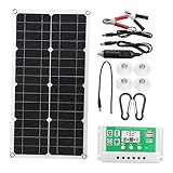 DIKACA 1Satz Solarzellenplatte für Outdoor Notstromversorgung mit...