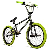 Bergsteiger Halifax 20 Zoll BMX, Fatbike, 360° Rotor-System, Freestyle, 2...