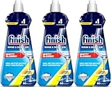 Finish Klarspüler, Zitrone, 400 ml, 3 Stück