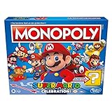 Monopoly E9517100 Super Mario Celebration Brettspiel für Super Mario Fans...
