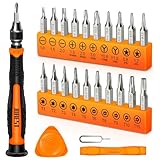 JOREST 24Pcs Feinmechaniker Schraubendreher Set, Mini Werkzeug Kit mit Torx...