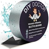 DIY Doctor Butylband – 50mm x 5m – Aluminium Wasserdichtes...