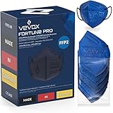 VEVOX® FFP2 Masken Blau CE zertifiziert aus Deutschland - 10, 20, 50x -...