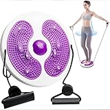 Roysmart Twist Waist Disc Balance Board mit Kordelzug, Fitness Drehscheibe...