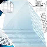 KESSER® 14x Polycarbonat Hohlkammerstegplatten 4mm | 10,25m²...