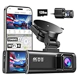 REDTIGER Dashcam Auto Vorne Hinten 4K/2,5K mit STARVIS 2, Dash Cam Auto...