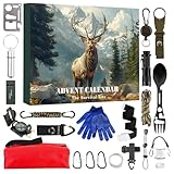 Adventskalender Survival Kits Für Männer, Survival Tools Adventskalender...
