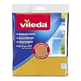 Vileda Fenstertuch für die streifenfreie und fusselfreie Fensterreinigung,...