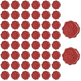 50 Stück Wachssiegel Selbstklebend, Wachssiegel Aufkleber Vintage,...