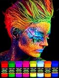 individuall UV Bodypainting Farbset | Schwarzlicht Schminke & Körperfarben...