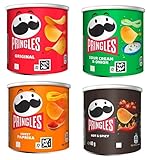 Chips Mix Paket (48 x 40 Gramm) 4 verschiedene P r i n g l e s Sorten...