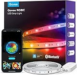 Govee RGBIC LED Strip 5m, Bluetooth LED Streifen, Segmentcontrol, Musik...