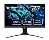 Acer Predator XB273UNV Gaming Monitor 27 Zoll (69 cm Bildschirm) WQHD,...