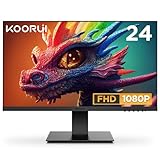 KOORUI 24 Zoll Monitor Full-HD, 75 Hz, 5ms, Eye Comfort, sRGB 99%...