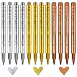 Alyxen Permanent Marker Wasserfest Stifte,Lackstift Glasmalstifte...