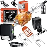 KESSER® Edelstahl Grillspieß Set 107cm passend für Weber Spirit...