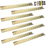 8 Stück DIN Schiene 29.5cm Lang 3.5cm Breit Reihenklemmen Hutschiene,...