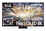 Samsung QLED 8K QN800D Fernseher 85 Zoll, Samsung TV mit Neo Quantum HDR...