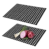 2 Stück spülbeckeneinlage, 40x30 cm PVC Küche Spülbeckenmatte,...