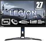 Lenovo Legion Y27qf-30 | 27' QHD Gaming Monitor | 2560x1440 | 240Hz | 400...