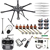 QWinOut DIY FPV Drone Hexacopter 6-axle Aircraft Kit : HMF S550 Frame +PXI...