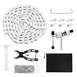 Fahrradkette Werkzeug, Fahrradketten Set mit 6/7/8 Fach Fahrrad Kette 1/2 x...