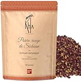 Khla - Szechuan Pfeffer Rot 100 g - Roter Sichuan Pfefferkörner Ganz -...