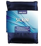 Silkini® - Seidenschlafsack aus 100% Naturseide, Hüttenschlafsack,...