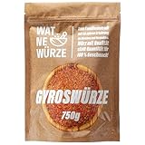 WAT NE WÜRZE Gyrosgewürz, 750 g Profi Gewürz für Gyros, Döner,...