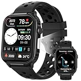 Parsonver Smartwatch Herren mit Eingebautes GPS, 520Mah 10 Tage...