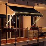 Swing & Harmonie Markise mit LED Beleuchtung - Gelenkarmmarkise -...
