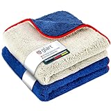 Glart 472PP Mikrofasertücher Auto 2er Set 40x40 cm – Trockentücher &...