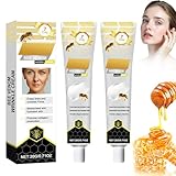 2 Stück Bienengift Anti-Falten-Creme, Feuchtigkeitsspendende Gesichtscreme...