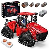 Mould King 18020 Technik ferngesteuert Quadtrac 600 Traktor MOC Elektrisch...