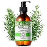 Rosmarin Shampoo für Haarwachstum Rosemary Mint Shampoo, Veganes Rosmarin...