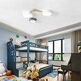 Lanekd LED Deckenleuchte Runde Ringe Kinderlampe Schlafzimmer Deckenlampe...