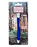 Bonetti Zeckenschlinge in Kugelschreiberform Zecken Schlinge Stift (Blau)