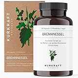 Kurkraft Brennnessel (180 vegane Kapseln) - 10:1 echter Brennnessel-Extrakt...