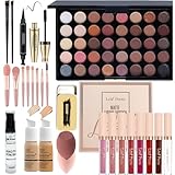 Schminke Set für Frauen, All in One Make Up Set - 40 Farben Lidschatten...