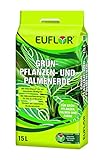 Euflor Grünpflanzen- und Palmenerde 15 L Beutel hochwertige Spezialerde...