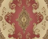 A.S. Création Tapete Hermitage neo barock 10,05 m x 0,53 m metallic rot...