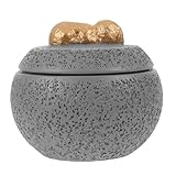 Lurrose Haustierurne aus Zement 355 Ml Dekorative Kleiner Gedenkurne mit...