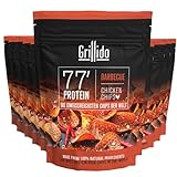 Grillido Chicken-Chips I High Protein-Chips | 77% Eiweiß Nur 9% Fett | Der...