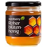 Nordberry 1 kg Roher Blütenhonig – reiner, naturbelassener und...
