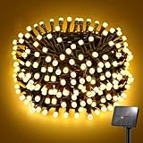 FFZZKJ Solar Lichterkette Aussen 5M 50LED Solar Lichterkette Outdoor...