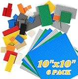 Lekebaby 6 Platten-Set Bauplatte Kompatibel mit Meisten Marken, Grüne...