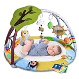 Lupantte Baby Spieldecke,Spielbogen Baby 2 Austauschbaren...