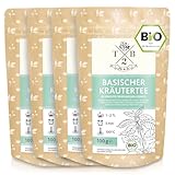 T2B Basischer Kräutertee, lose, BIO – 4er Pack, aromatische...