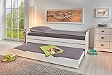 Inter Link - Funktionsbett - Kinderbett - Einzelbett mit Stauraum - Bett...